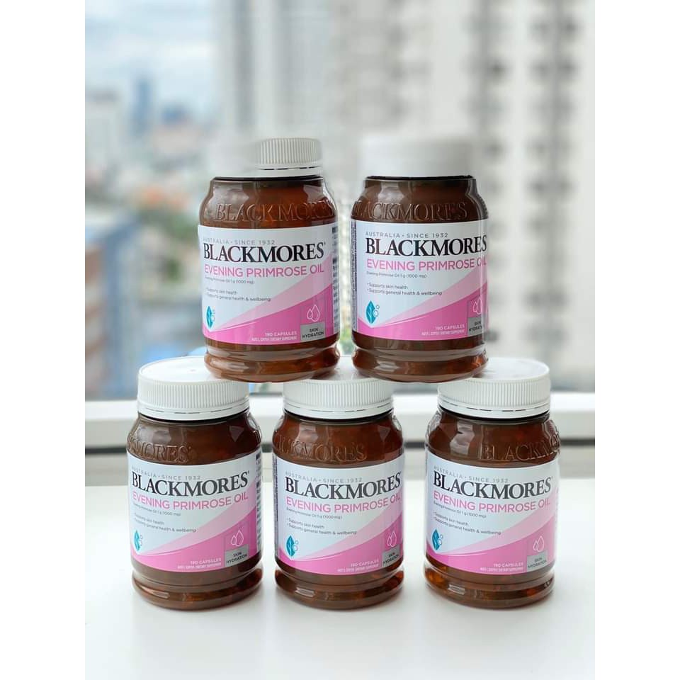 ️Tinh dầu hoa anh thảo Blackmores Evening Primrose Oil 190 viên Úc mẫu mới