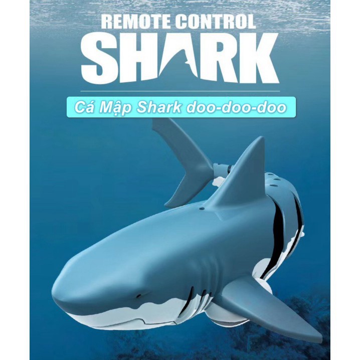 Libishop - Cá Mập Dưới Nước Điều Khiển Từ Xa Shark doo-doo-doo