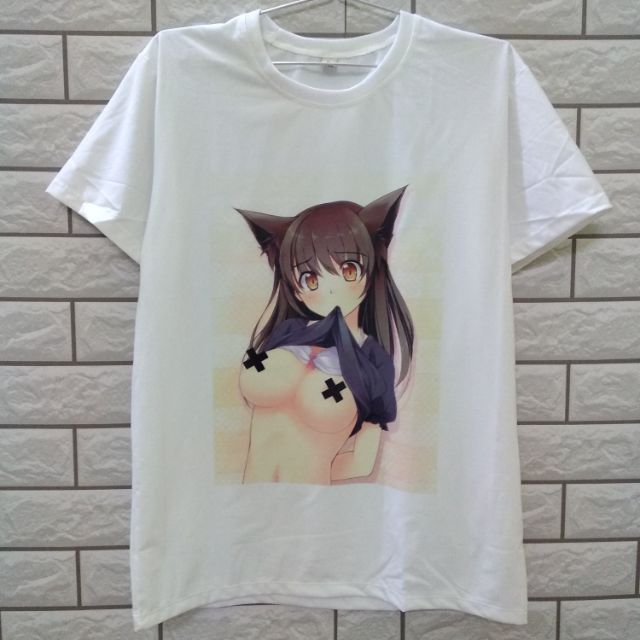 Áo thun hentai Anime Miêu Nương Nàng Mèo Truyện Tranh Ngừoi Lớn Nhật Bản