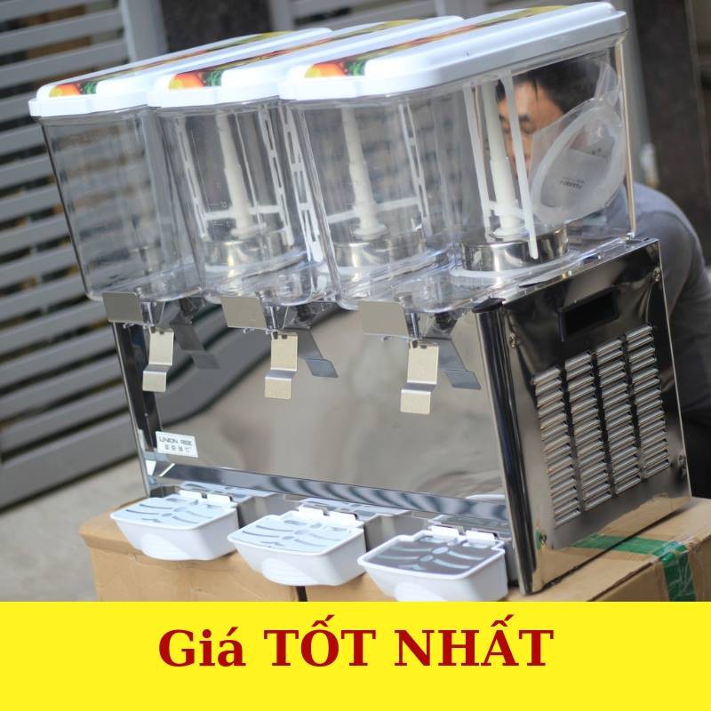 Máy làm lạnh đồ uống 3 ngăn Hàng Xịn