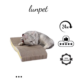 bàn cào móng cho mèo size 43x20 lượn sóng CHO MÈO