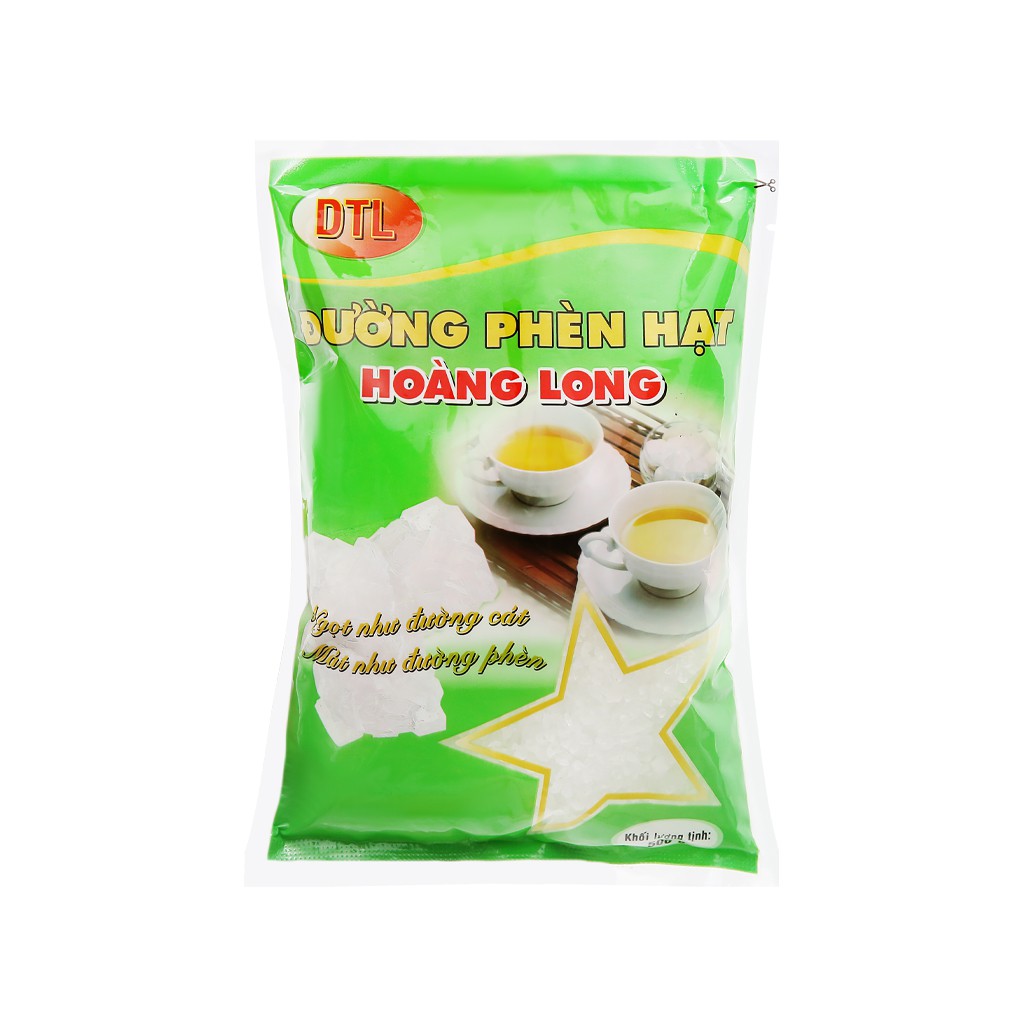 Đường Phèn hat nhỏ Hoàng Long 500g