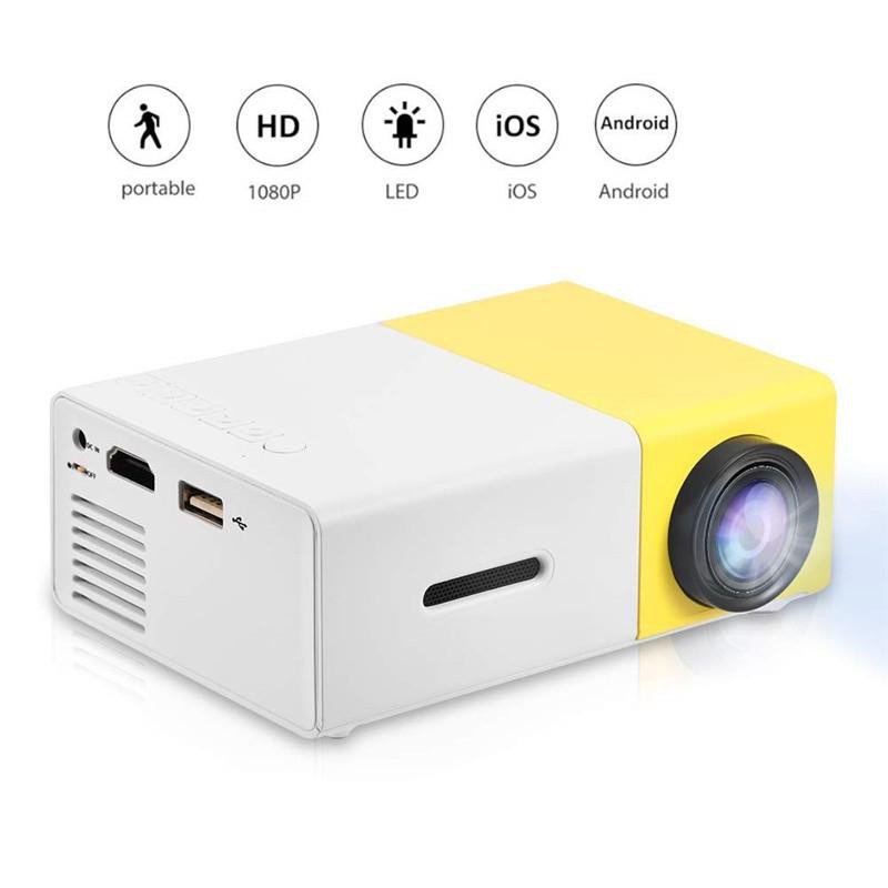 Máy ChiếU Mini ODSCN YG-300, Độ SáNg 600 Lumens