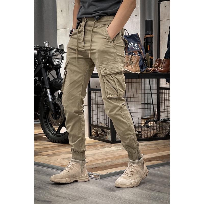 JG7- Quần Jogger Kaki Túi Hộp Cao Cấp Chuẩn Hàng Xuất - Nam nữ đều mặc đẹp