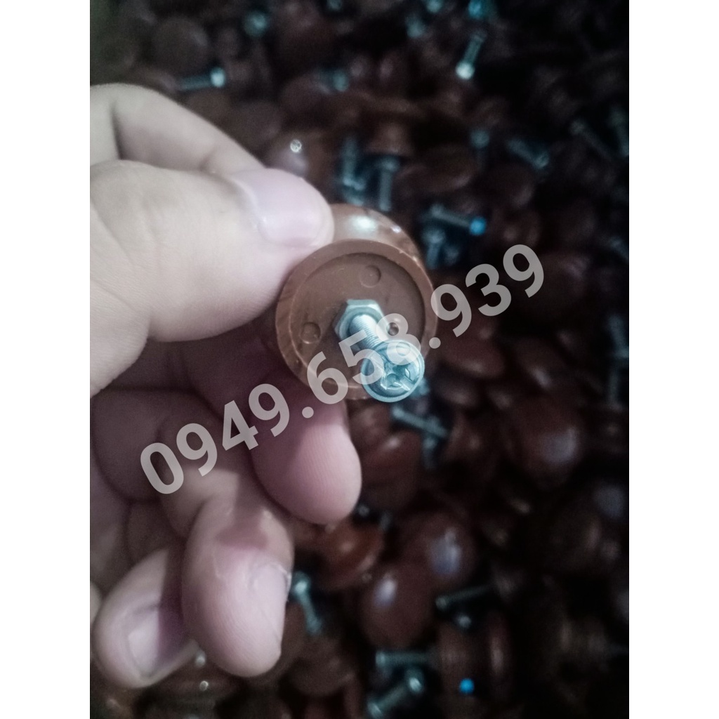 Núm tủ nhựa giả gỗ các loại CAO CẤP, độ bền cao  - 1 cái