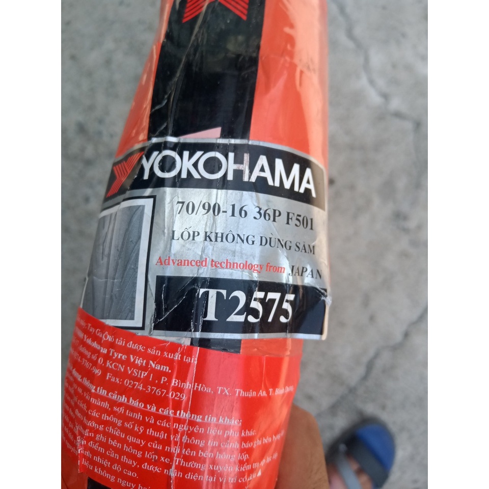 Vỏ trước 70/90-16 TL YOKOHAMA