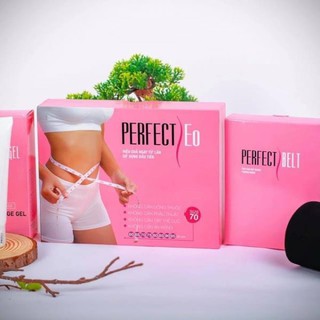 Combo đai nịt bụng và gel tan mỡ perfect eo