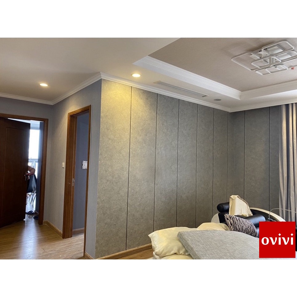 Giấy dán tường hàn quốc giả Xi Măng Bê Tông 3D dán phòng ngủ phòng khách shop thời trang studio đẹp giá rẻ