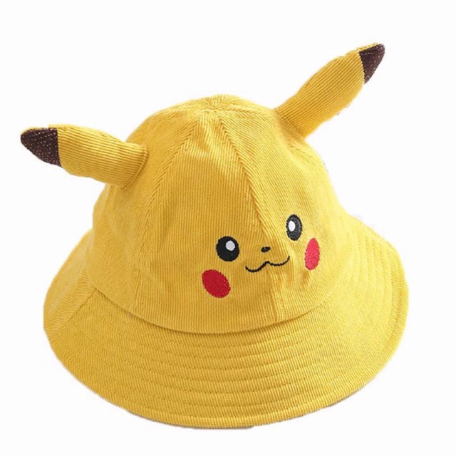 Nón tai bèo Pikachu cho bé siêu đẹp (nhiều màu)