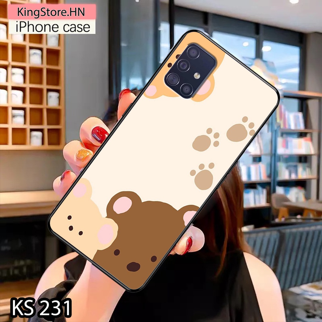 [NEW] Ốp lưng Samsung Galaxy A31/A51/A71 in hình gấu con dễ thương_Ốp SS  A31/A51/A71