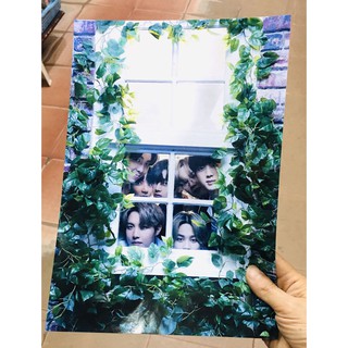 Tranh Poster BTS 21cmx30cm 1 ảnh