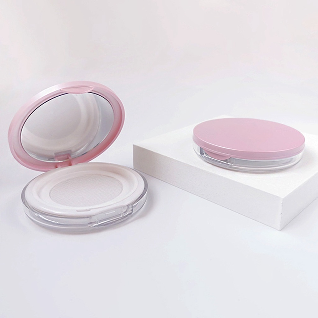 Hộp Rỗng Đựng Phấn Phủ 5g Có Gương Trang Điểm Tiện Dụng