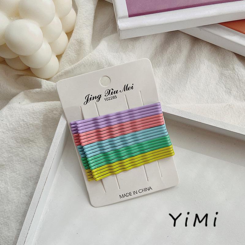 Kẹp Tóc Thời Trang Chống Trượt Màu Kẹo Cho Nữ