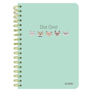 Sổ lò xo dot grid B5 200tr 120gms 962 (ruột chấm)
