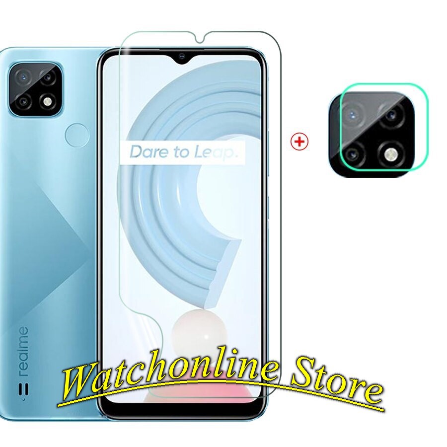 Cường lực 2.5D Realme Narzo 30A  trong suốt / Cường lực dẻo Camera siêu bền chống trầy xước