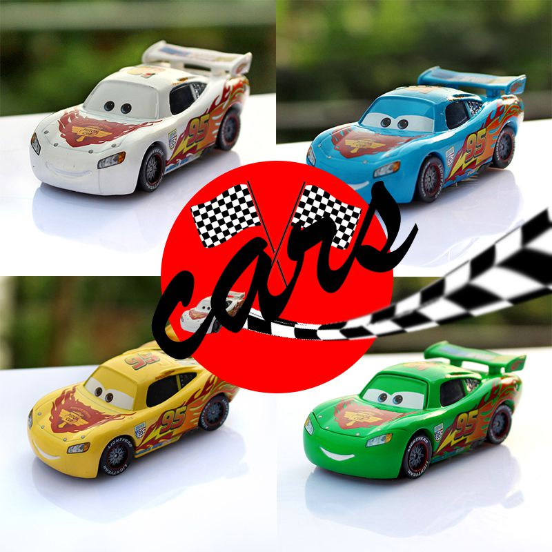 Mô hình xe hơi đồ chơi Cars 95 Mcqueen hoạt hình hợp kim nhiều màu sắc tùy chọn làm quà tặng sinh nhật dành cho trẻ em