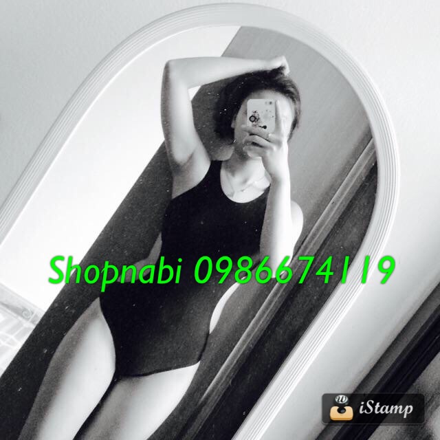 Bikini đi biển 1 mảnh đen khoét eo siêu hot- đồ bơi nữ liền thân cắt xẻ eo sành điệu- shopnabi LMQC_DUOINUOC
