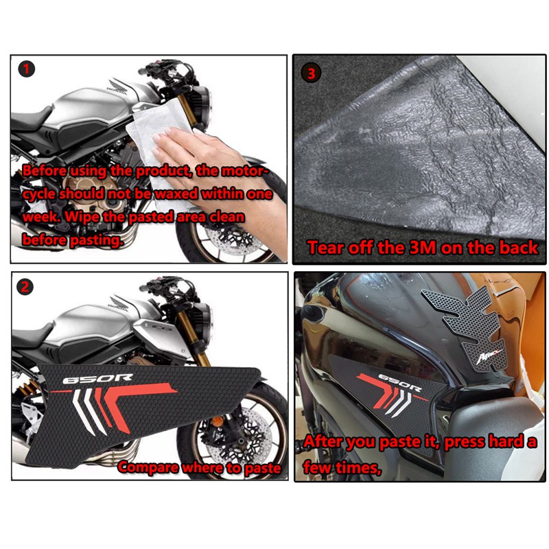 Miếng Dán Bảo Vệ Bình Xăng Cho Xe Mô Tô Honda Cb650R Cbr650R 2019-2020