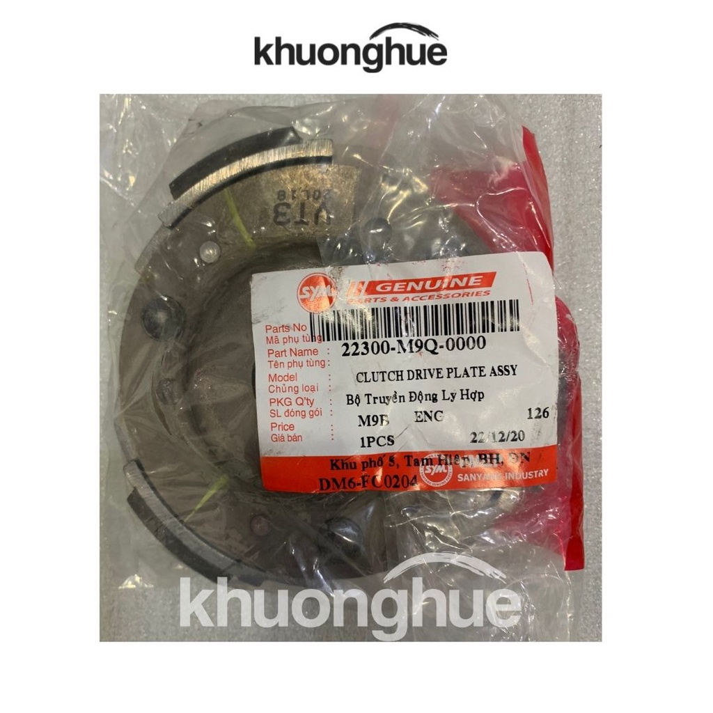Bộ Truyền Động Ly Hợp  Xe Attila Xăng Cơ Chính Hãng SYM