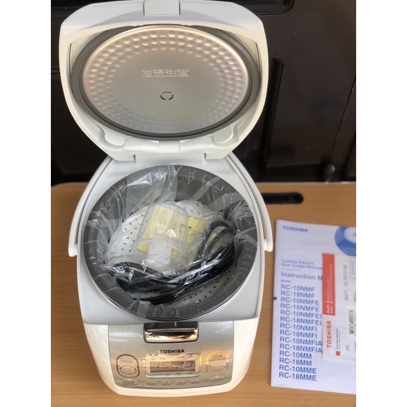 [CHÍNH HÃNG] Nồi cơm điện Toshiba 1 lít RC-10NMF (WT) 10NMF | BigBuy360 - bigbuy360.vn