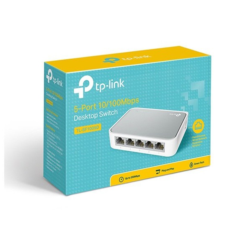 Bộ chia mạng Switch TP-LINK TL-SF1005D 5-Port 10/100Mbps