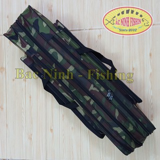 ZĂN RI 80CM -90cm 5 ngăn. TÚI ĐỰNG CẦN CÂU CÁ. BAO ĐỰNG CẦN CÂU CÁ CAO CẤP ( sale )