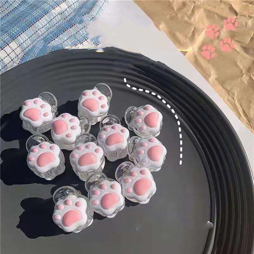 TWINKLE Kẹp Tóc Móng Vuốt Mèo Lấp Lánh Dễ Thương