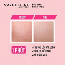 Kem lót mịn da che khuyết điểm Maybelline New York Baby Skin Pore Eraser Primer 22ml