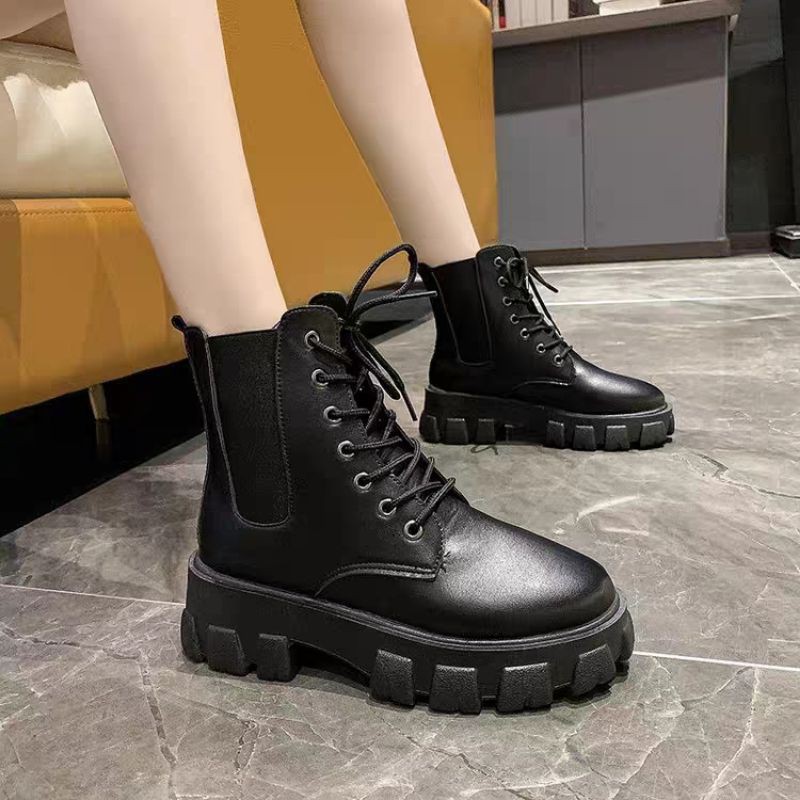 Order boots cao cổ 5cm dành cho mùa thu đông 2020, hàng quảng châu loại đẹp