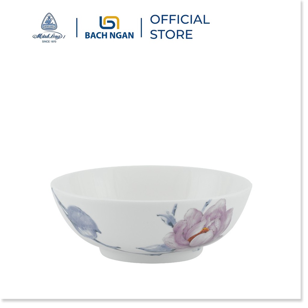 Bộ chén dĩa sứ Minh Long 9 sản phẩm Loại 1 - Jasmine IFP - Trà Mi dùng cho gia đình, sứ đẹp cao cấp dùng đãi khách, tặng