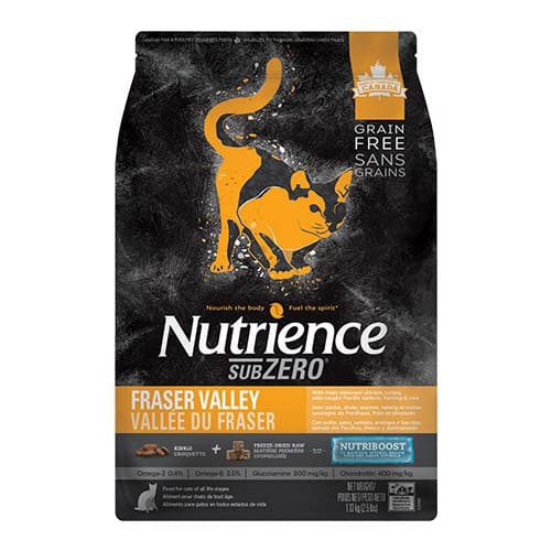 [DINH DƯỠNG CAO] Thức Ăn Hạt Cho Mèo Anh ALD &amp; ALN Nutrience Subzero Bao 5kg - Thịt Gà, Cá Hồi, Rau Củ,Trái Cây Tự Nhiên