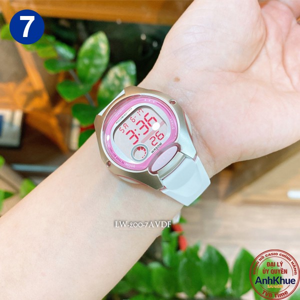 [Mã FARSBR243 giảm 15% đơn 249K] Đồng hồ nữ dây nhựa Casio Standard chính hãng Anh Khuê LW-200 Series (34mm)