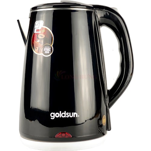 Bình đun siêu tốc 2 lớp Goldsun 2.2 lít GKT2602 - Hàng chính hãng