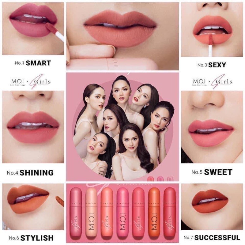 {Siêu Sale MUA 1 TẶNG 1} Son kem Hồ Ngọc Hà - Son Kem Sgirl By Hương Giang | BigBuy360 - bigbuy360.vn