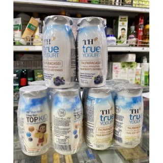 Sữa Chua Uống Men Sống TH True Yogurt Lốc 4 lọ x 100ml