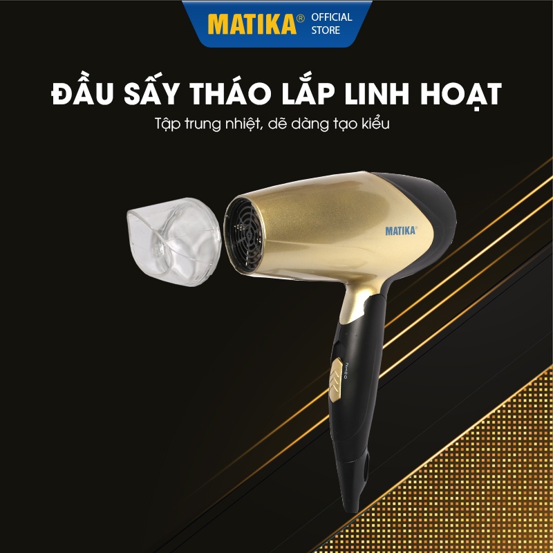 Máy Sấy Tóc MATIKA 1200W MTK-3313