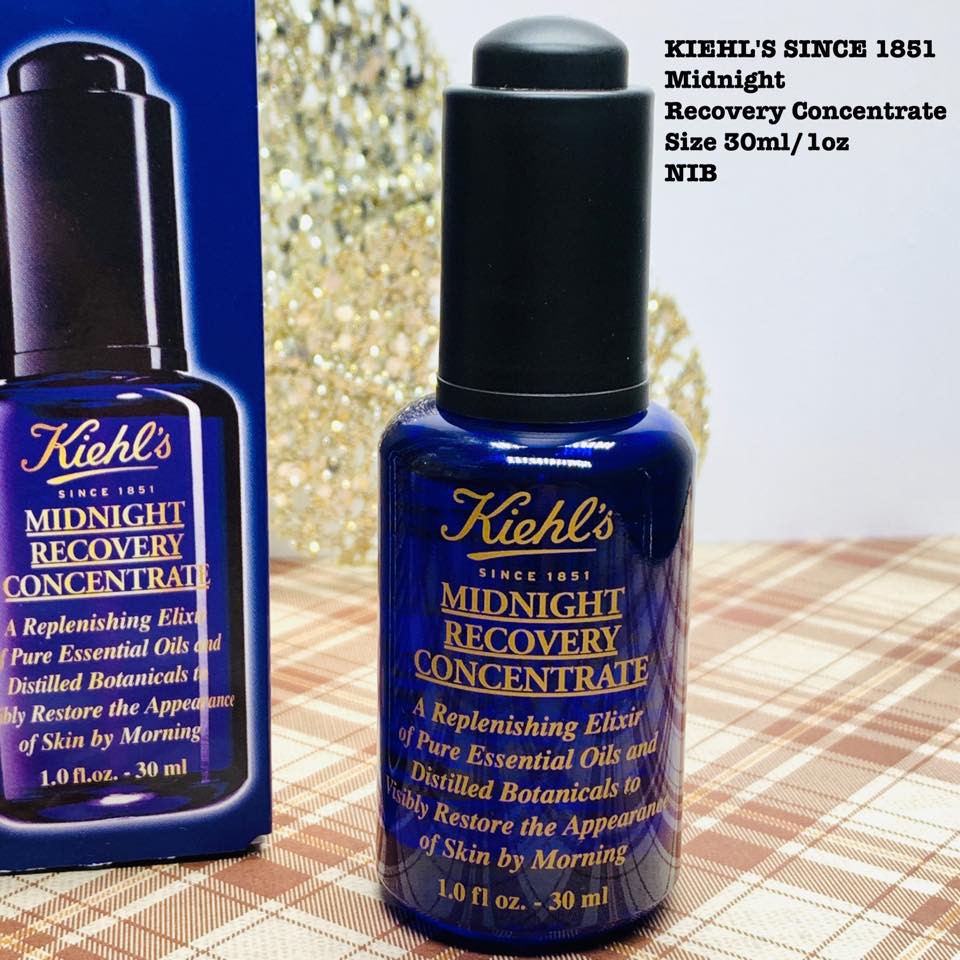 Serum phục hồi da ban đêm KIEHL'S - Midnight Recovery Concentrate