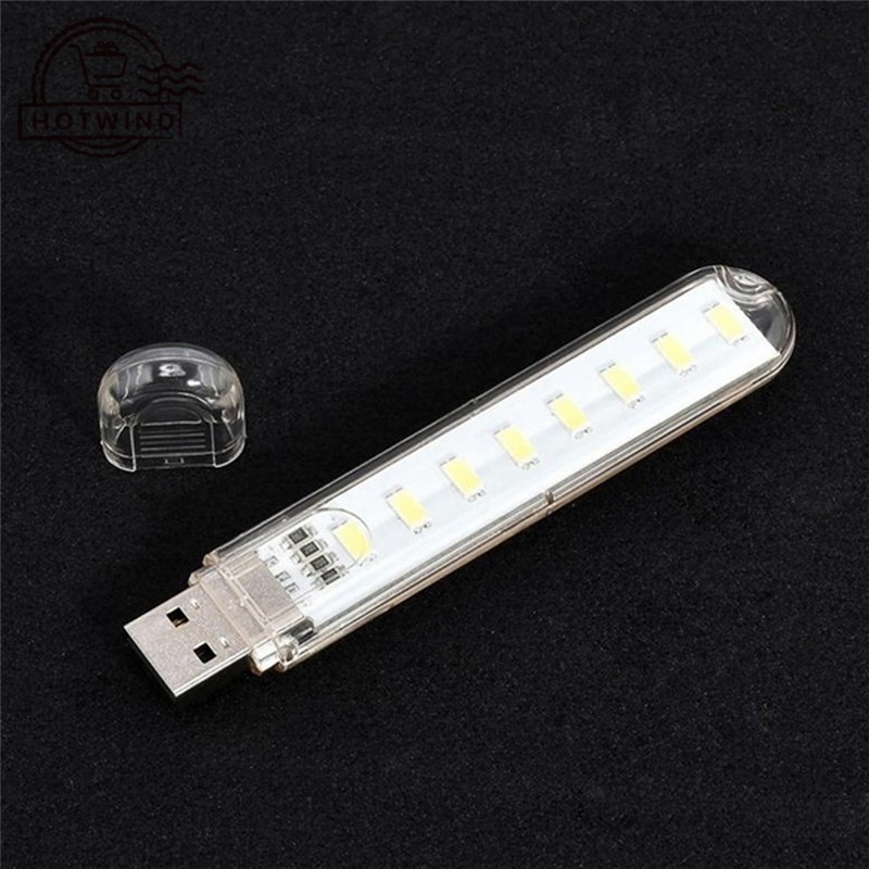 Đèn LED mini HW 8 bóng 5V DC 5V cắm USB
