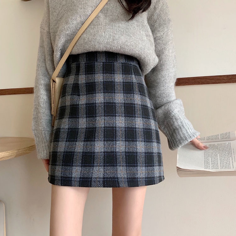 Váy mỏng dáng rộng phong cách Hàn Quốc thời trang thu đông mới