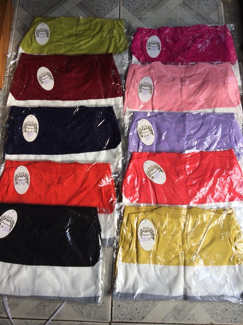 Áo khoác len ngọc sọc