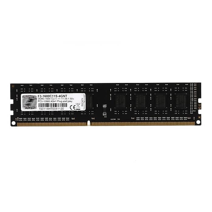 Ram Pc 4gb Ddr3 Ddr3 Giá Trị Pc12800 4gb 1600mhz F3-1600C11S-4Gnt