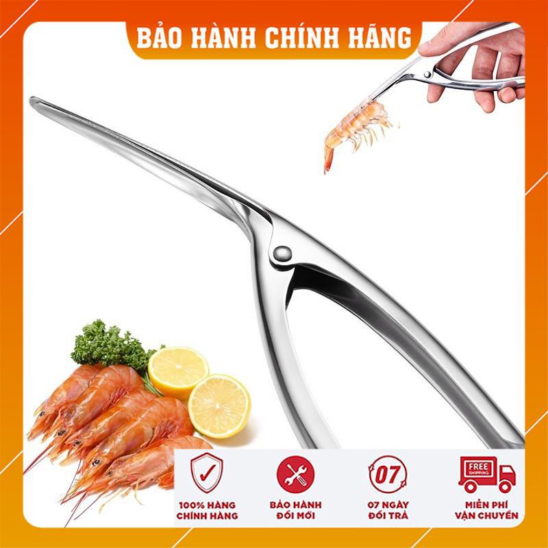 [Hàng Nhập Khẩu] Dụng Cụ Lột Vỏ Tôm Bằng Thép Không Gỉ | BigBuy360 - bigbuy360.vn
