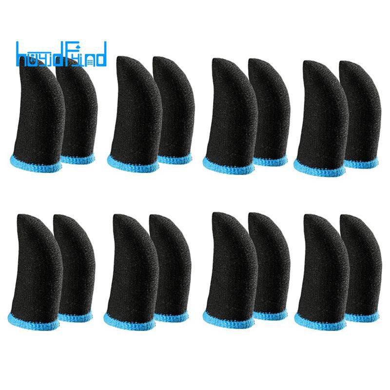 Set 16 Vỏ Bọc Ngón Tay Chơi Game Pubg 18 Pin Bằng Sợi Carbon