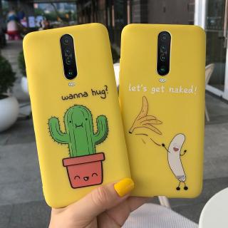 Ốp điện thoại nền vàng chuối dễ thương cho XIAOMI POCO X2 / REDMI K30 / K30 5G