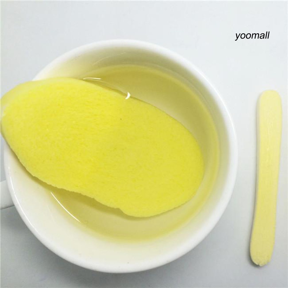 [Hàng mới về] Mút Xốp Rửa Mặt Dạng Nén Thuôn Dài Mềm Mại Tiện Dụng