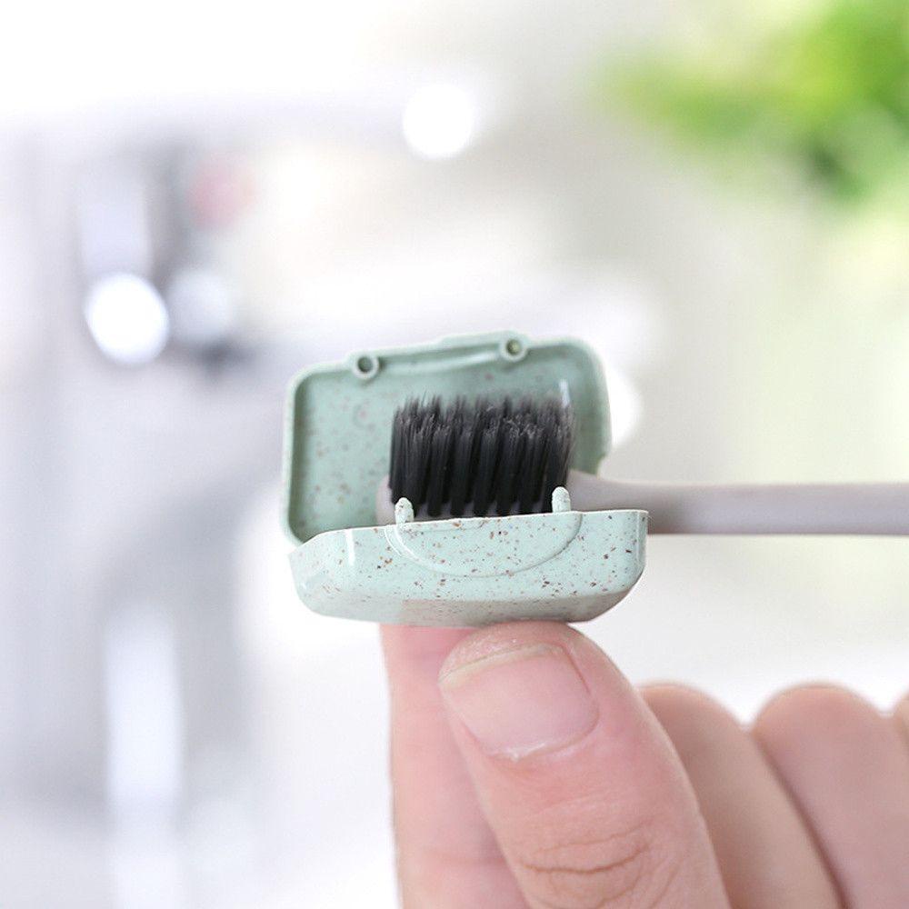 KUNHEV Set 4 / 8 Vỏ Bọc Bàn Chải Đánh Răng Chống Bụi Màu Sắc Ngẫu Nhiên