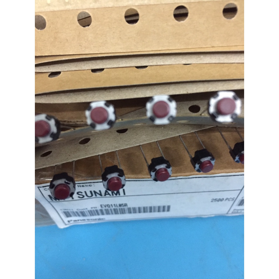 Nút nhấn tròn 2 chân chuẩn Nhật 6x6x5mm (Hàng chất lượng cao)