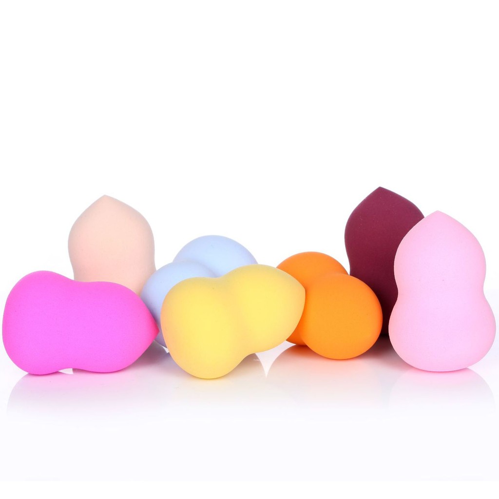Bông Mút Tán Kem Nền (Mút trang điểm) Hồ Lô, Giọt Nước - Bông Mút Trang Điểm Clovershop