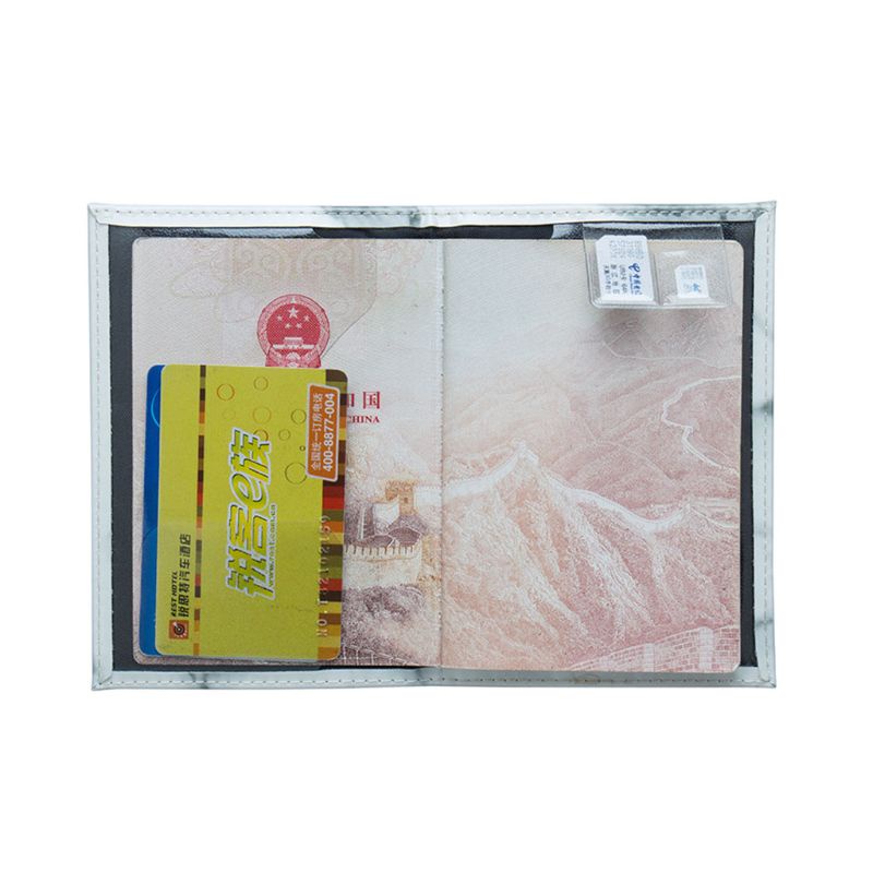 Ví Đựng Hộ Chiếu Họa Tiết Đá Hoa Cương Sang Trọng