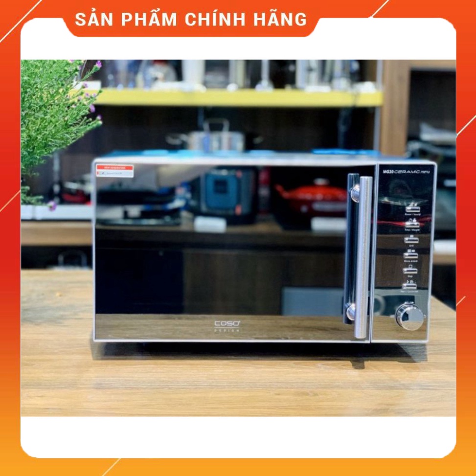 Lò vi sóng Caso M20 và MG20 Electronic 20L, Công suất 800W (Hàng Đức), Bảo hành 12 tháng